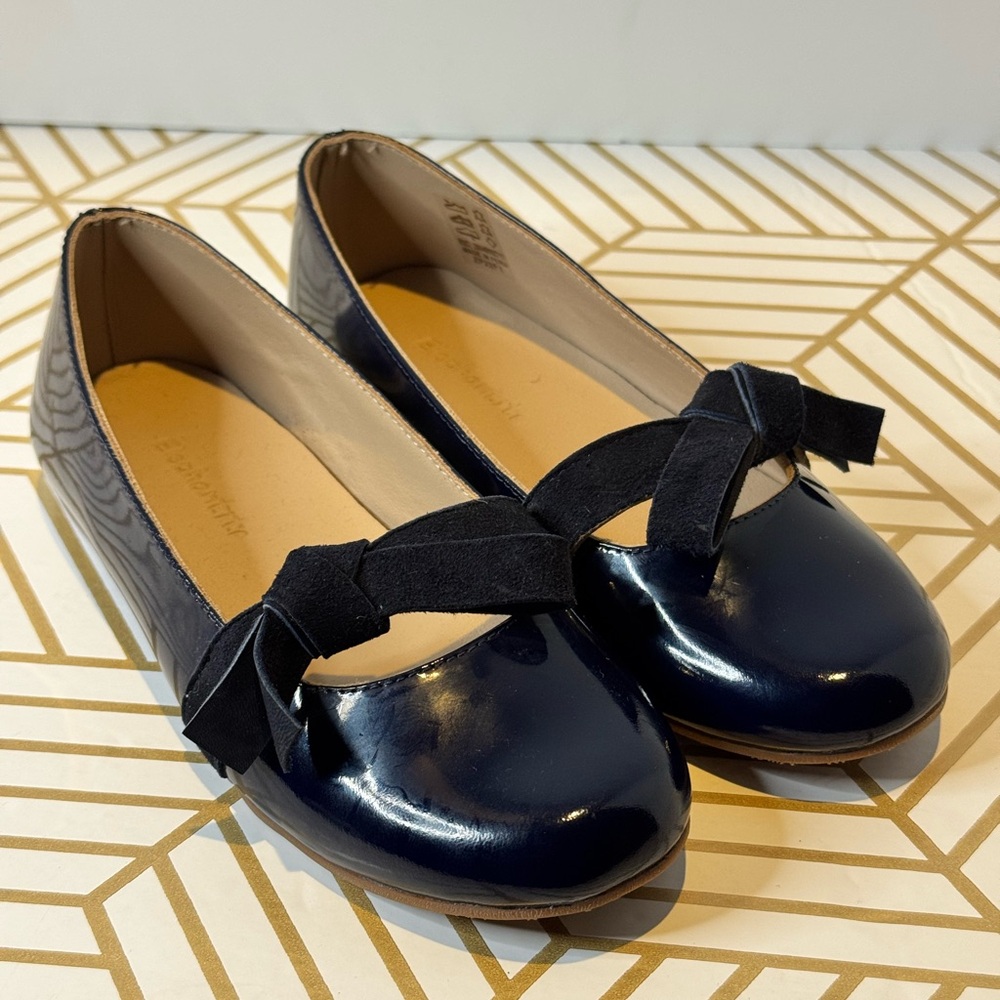 Elephantito Navy Blue Kids Dress Shoes - Picture 5 of 5